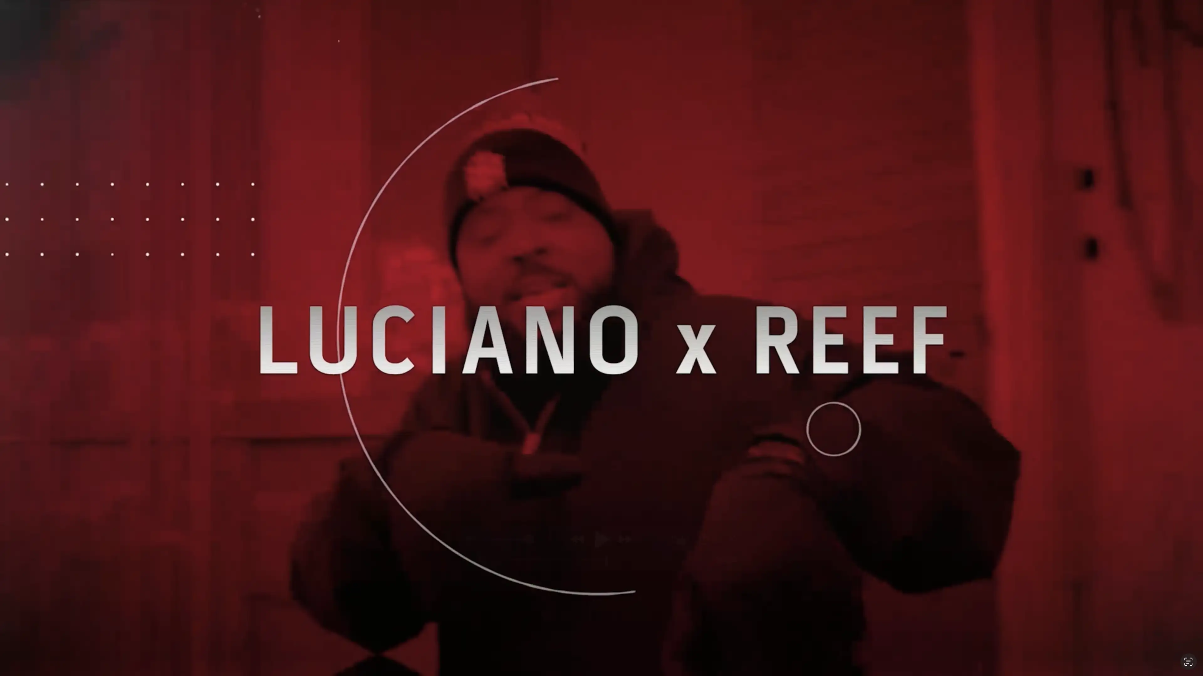 Luciano x Reef poster